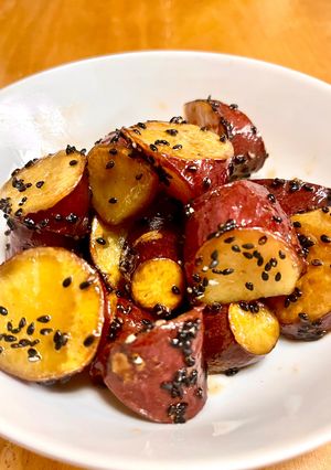 炊飯器で揚げない簡単ヘルシー大学芋-レシピのメイン写真