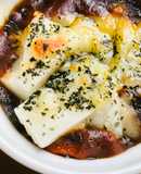 あまったカレーで●おもちーずドリア