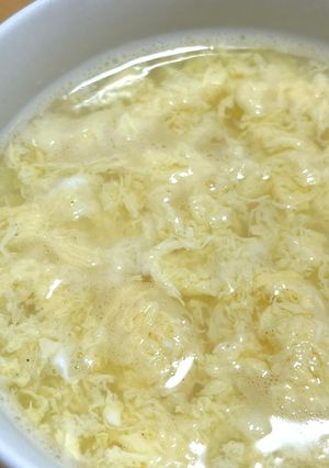 黄色の中華スープ-レシピのメイン写真