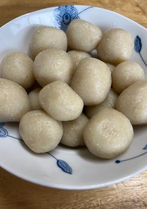 玄米粉と豆腐の白玉-レシピのメイン写真