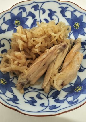 手羽中と切り干し大根煮物-レシピのメイン写真