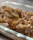 夏にさっぱり！簡単！豚バラ肉のおろしそ煮