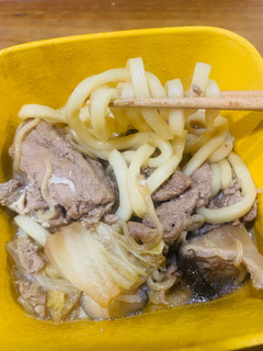 すき焼き風(豚肉、うどん入り)-レシピのメイン写真
