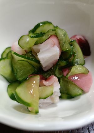 タコときゅうりの酢の物-レシピのメイン写真