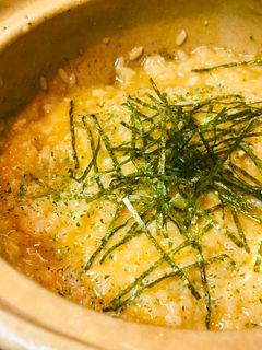 鍋の〆●味噌鍋からのチーズ雑炊-レシピのメイン写真