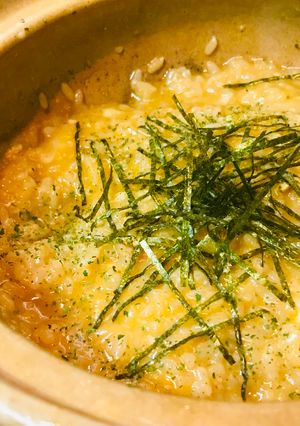 鍋の〆●味噌鍋からのチーズ雑炊-レシピのメイン写真