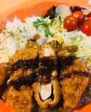 とろけるカレー●野菜フルーツカレー+カツ