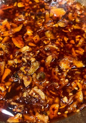 自作の食べるラー油 『完成版』-レシピのメイン写真