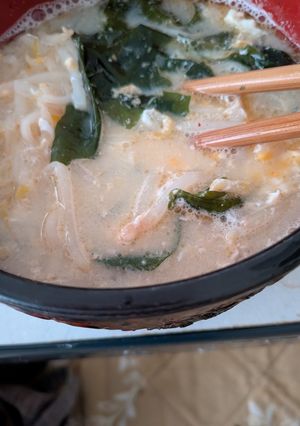 二郎系ラーメン天理スタミナラーメン風もやしスープ-レシピのメイン写真