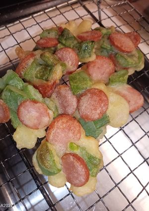 ささぎとウィンナーの天ぷら-レシピのメイン写真