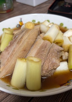 トロトロ豚バラと甘とろネギの角煮-レシピのメイン写真
