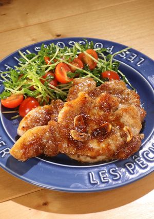 ポークステーキバルサミコソース　トンテキ-レシピのメイン写真