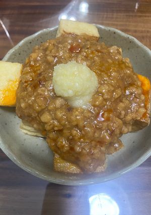 大豆ミートと厚揚げのダイエットメニュー-レシピのメイン写真