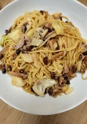 白だしで、シンプル焼きそば-レシピのメイン写真