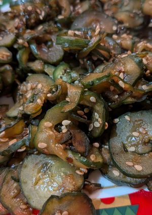 ポリポリ食感があとを引く 煎りきゅうり-レシピのメイン写真