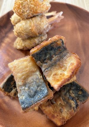 ほんのり梅風味のサバの竜田揚げ-レシピのメイン写真