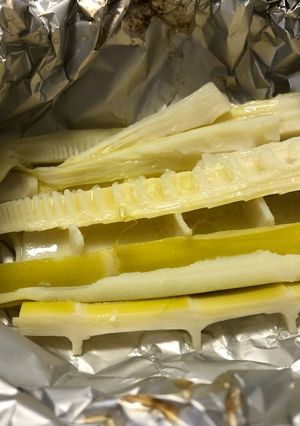 淡竹たけのこホイル焼き-レシピのメイン写真