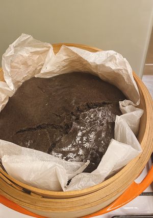 黒ごまシナモン蒸しパン-レシピのメイン写真