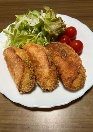 ポテトサラダのハム巻きフライ-レシピのメイン写真
