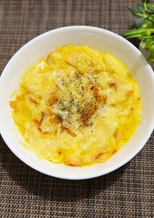 【レンジで4分！】超簡単コンポタパングラタン-レシピのメイン写真