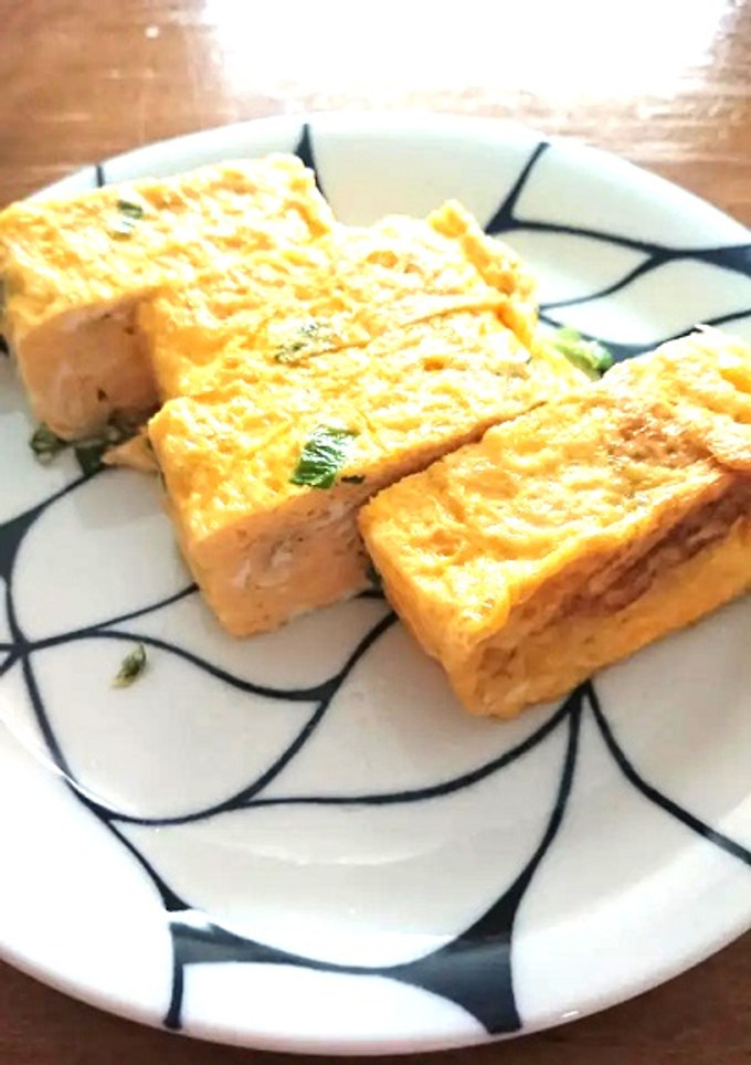 おネギを入れて美味しいだし巻き卵-レシピのメイン写真