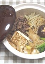 食物繊維たっぷりすき焼き（透析食）-レシピのメイン写真