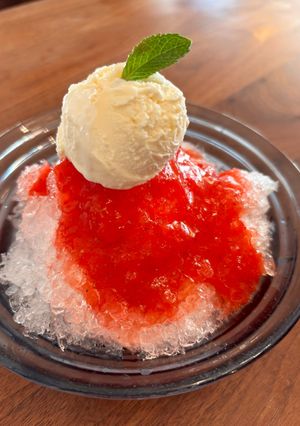 かき氷に、デザートに、苺シロップ-レシピのメイン写真
