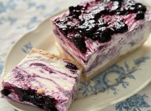 ジャムで◎ブルーベリーチーズアイスケーキ-レシピのメイン写真