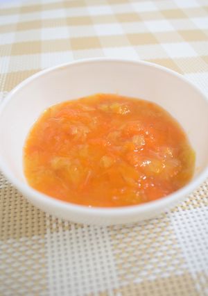 【離乳食中期】白菜とにんじんのだし煮-レシピのメイン写真