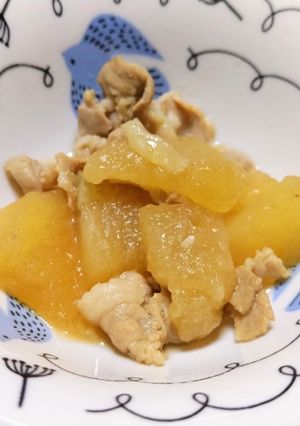 冬瓜と豚肉の煮物-レシピのメイン写真
