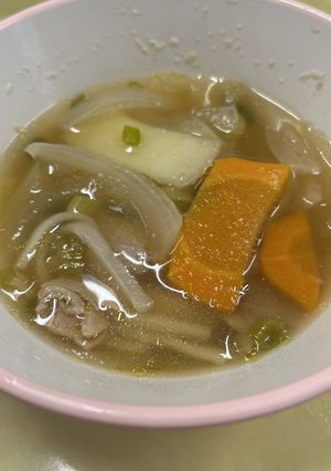 おこめん汁☆給食メニュー-レシピのメイン写真