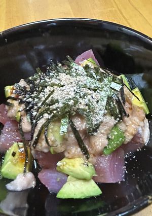 まぐろとアボカドの山かけ-レシピのメイン写真