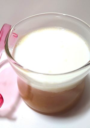 ♬サンふじりんごすりおろし＆牛乳ゼリー♬-レシピのメイン写真