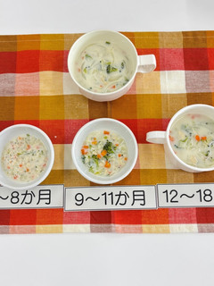 離乳食から取り分ける簡単ミルクチャウダー-レシピのメイン写真