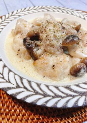✿鶏肉ときのこのクリーム煮✿-レシピのメイン写真