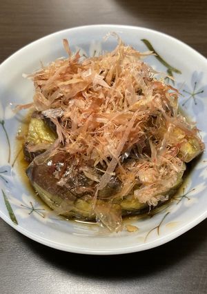 フライパンで、なすの焼き浸し-レシピのメイン写真