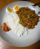 野菜ジュースで作るキーマカレー