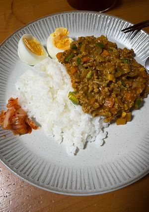 野菜ジュースで作るキーマカレー-レシピのメイン写真