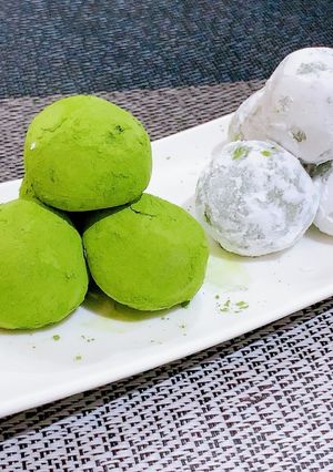 バレンタインに！豆乳抹茶トリュフチョコ-レシピのメイン写真