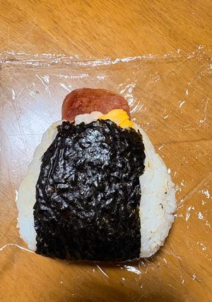 ポーク卵おにぎり-レシピのメイン写真