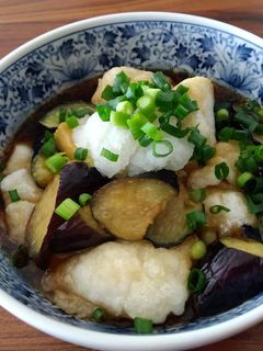 なすとお餅の揚げ出し-レシピのメイン写真