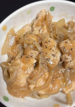 鶏むね肉のしょうが焼き-レシピのメイン写真