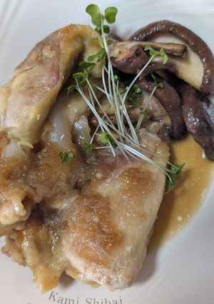 簡単★鶏肉の玉ねぎソースステーキ-レシピのメイン写真