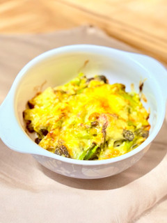 和野菜に革命!菜の花のマヨチーズ焼き-レシピのメイン写真
