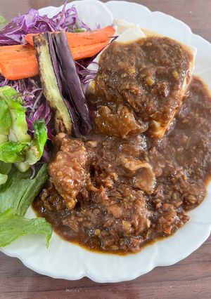 ガツン‼️だけど軽い牛すじスパイシーカレー-レシピのメイン写真
