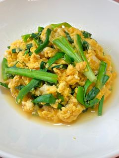 定番!簡単ニラタマ-レシピのメイン写真
