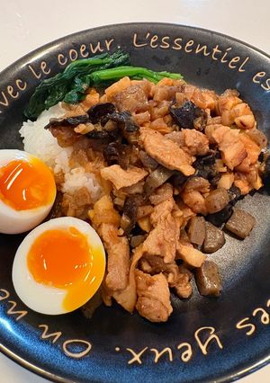 蒟蒻入りルーローハン-レシピのメイン写真