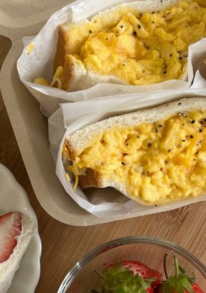 オムレツチーズサンド🧀-レシピのメイン写真