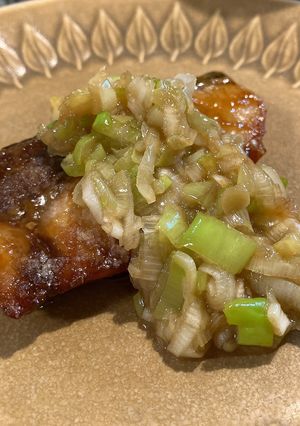 ご飯がすすむ！鰤のネギポン照り焼き-レシピのメイン写真