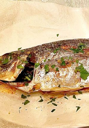 鯵の香草オーブン焼き-レシピのメイン写真